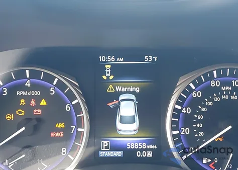 2016 Infiniti Q50 2.0T Premium из США, поврежденный, VIN JN1CV7AR5GM253714